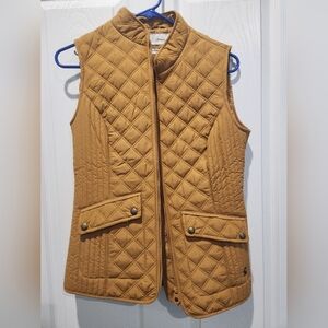joules caramel vest